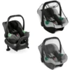 ABC Design Babyschale Tulip Asphalt Inkl Isofix Base & Zubehör