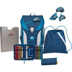 DerDieDas® Ergoflex Max Blue Speed, 5-tlg.