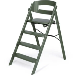 KAOS Hochstuhl Klapp Faltbar Buche Olive