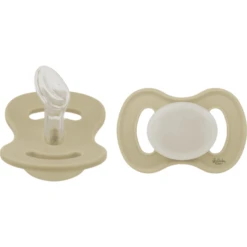 Lullaby Planet Nachtschnuller Dental Aus Silikon Gr. 1 Lake Green, 2er Pack