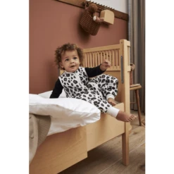 MEYCO Winterschlafsack Jumper Leopard Sand Melange -Babyartikel Serie Geschäft meyco winterschlafsack jumper leopardsand melange a385538 3