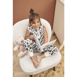 MEYCO Winterschlafsack Jumper Leopard Sand Melange -Babyartikel Serie Geschäft meyco winterschlafsack jumper leopardsand melange a385538 6