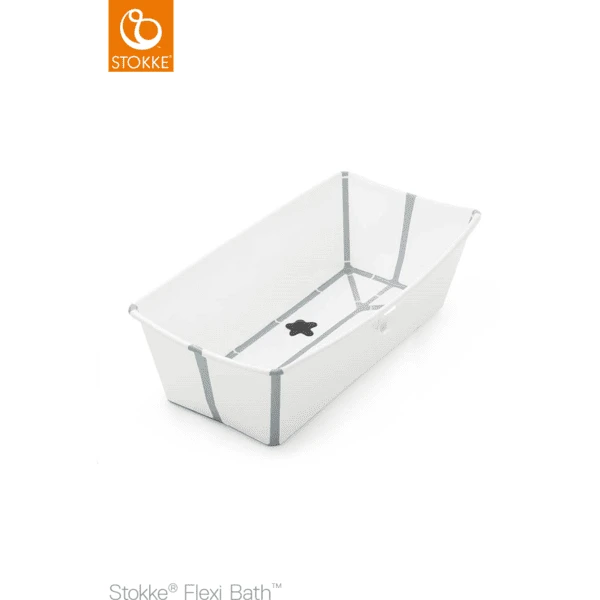 STOKKE® Badewanne Flexi Bath XL™ Extra Groß Weiß Mit Hitzeempfindlichem Stöpsel Ab Der Geburt 1 STOKKE® Badewanne Flexi Bath XL™ Extra Groß Weiß Mit Hitzeempfindlichem Stöpsel Ab Der Geburt
